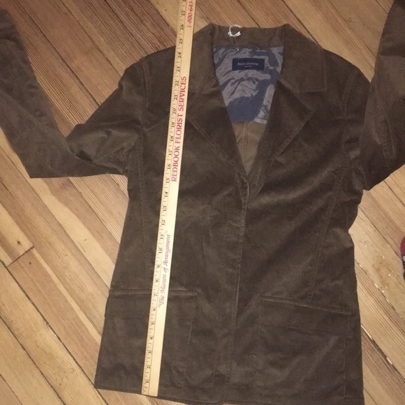 Piazza Sempione brown corduroy jacket with belt - Picture 11 of 11